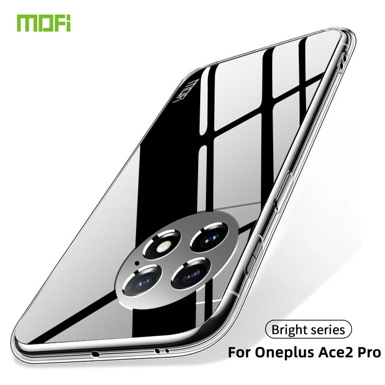 For OnePlus Ace 2 Pro MOFI Ming Series Transparent Ultra-thin TPU Phone Case(Transparent) - OnePlus Cases by MOFI | Online Shopping South Africa | PMC TechLife