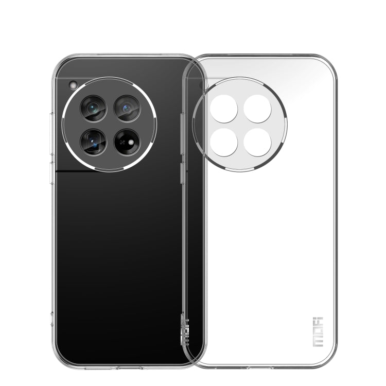 For OnePlus Ace 3 MOFI Ming Series Transparent Ultra-thin TPU Phone Case(Transparent) - OnePlus Cases by MOFI | Online Shopping South Africa | PMC TechLife | Buy Now Pay Later Mobicred