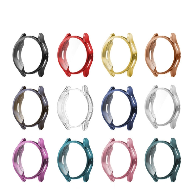 For Samsung Galaxy Watch 6 40mm Fully Enclosed TPU Watch Protective Case(Pink) - Watch Cases by PMC TechLife | Online Shopping South Africa | PMC TechLife