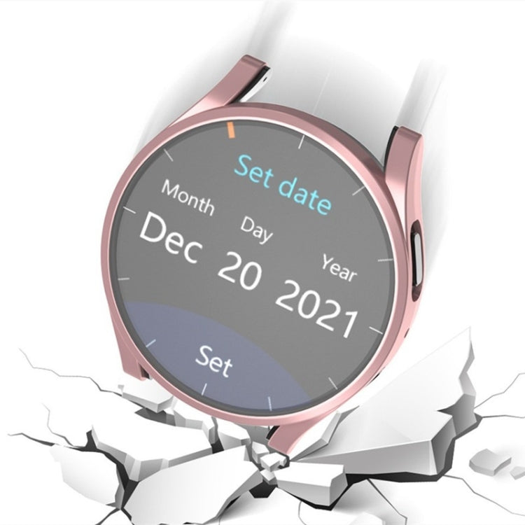 For Samsung Galaxy Watch 6 40mm Fully Enclosed TPU Watch Protective Case(Blue) - Watch Cases by PMC TechLife | Online Shopping South Africa | PMC TechLife