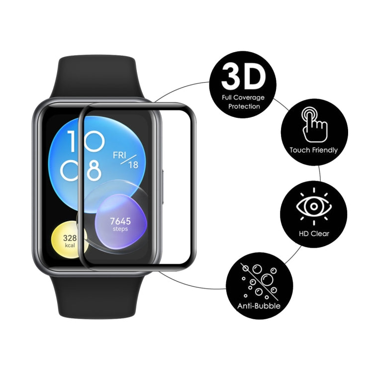 For Huawei Watch Fit Special Edition 5pcs ENKAY 3D Full Coverage Soft PC Edge PMMA HD Screen Film - free shipping - PMC TechLife - Order now!