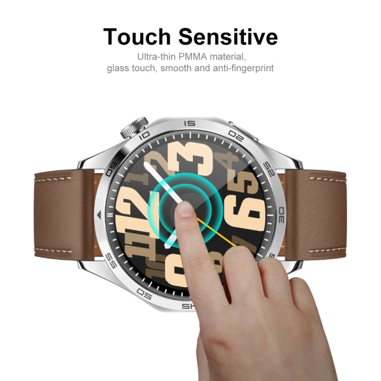 For Huawei Watch GT 4 46mm 5pcs ENKAY 3D Full Coverage Soft PC Edge PMMA HD Screen Film - free shipping - PMC TechLife - Order now!