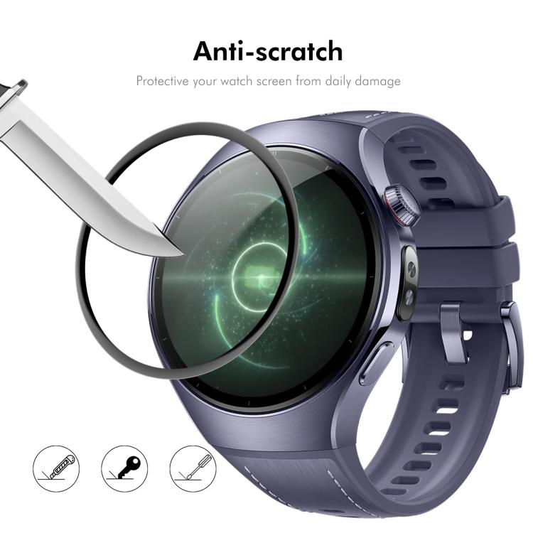 For Huawei Watch 5 42mm 5pcs ENKAY 3D Full Coverage Soft PC Edge PMMA HD Screen Film - free shipping - PMC TechLife - Order now!