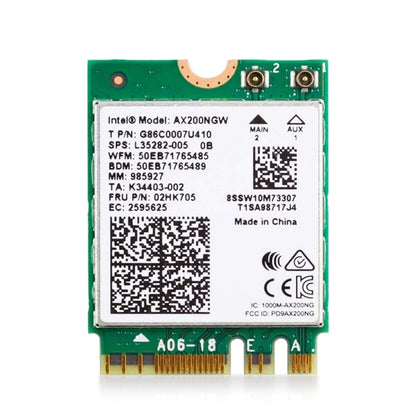 WAVLINK WN675X2M 2.4GHz/5GHz Dual Band WiFi 6 AX3000 M.2 Module BT5.2  Network Card - USB Network Adapter by WAVLINK | Online Shopping South Africa | PMC Jewellery | Buy Now Pay Later Mobicred