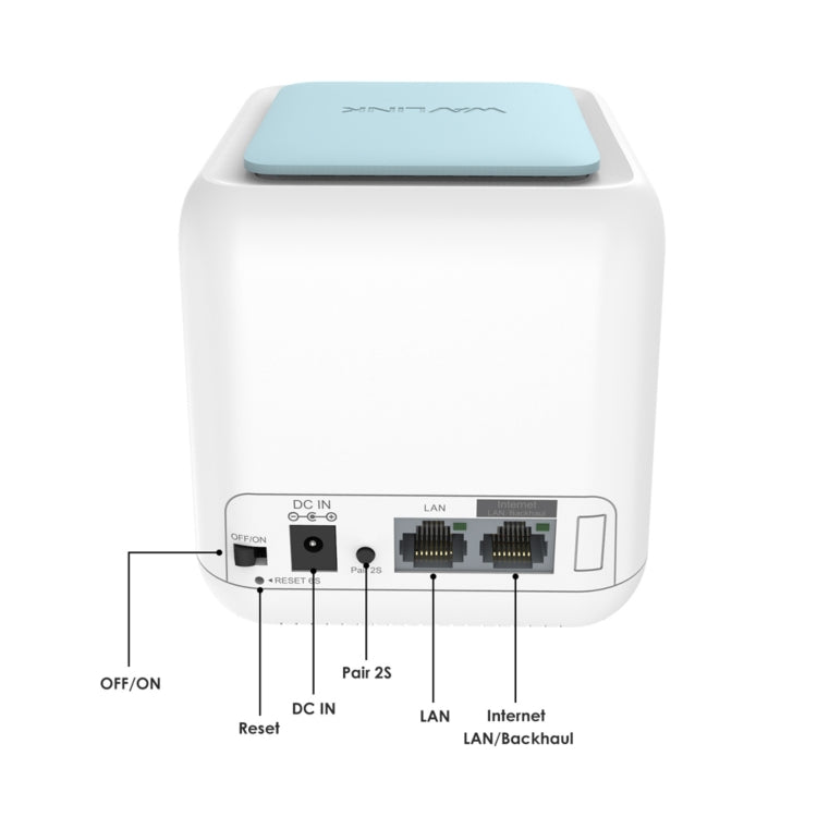 WAVLINK WN535M1 WiFi Wireless Routers 11AC AC1200 Mesh Wireless Repeater Signal Extender, Plug:AU Plug - free shipping - PMC Jewellery - Order now!