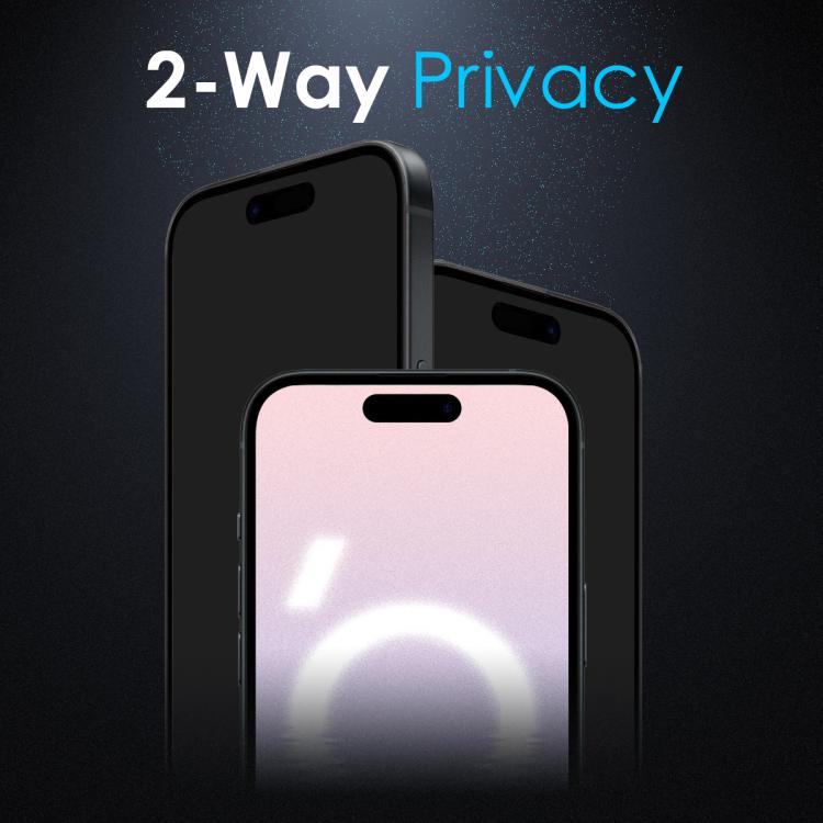 For iPhone 16 NORTHJO A++ 0.3mm 28 Degree Privacy Screen Tempered Glass Film - free shipping - PMC TechLife - Order now!