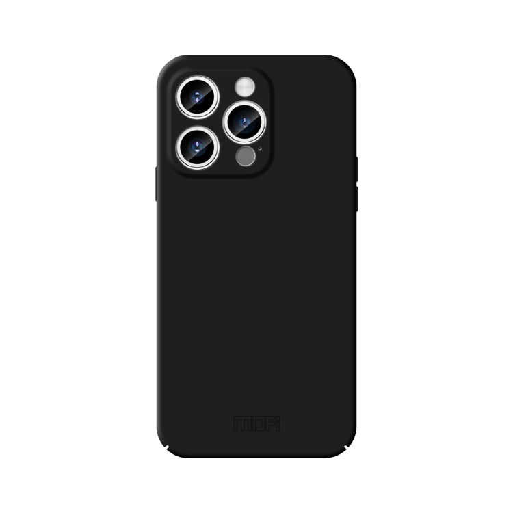For iPhone 15 Pro Max MOFI Qin Series Skin Feel All-inclusive PC Phone Case(Black) - free shipping - PMC TechLife - Order now!