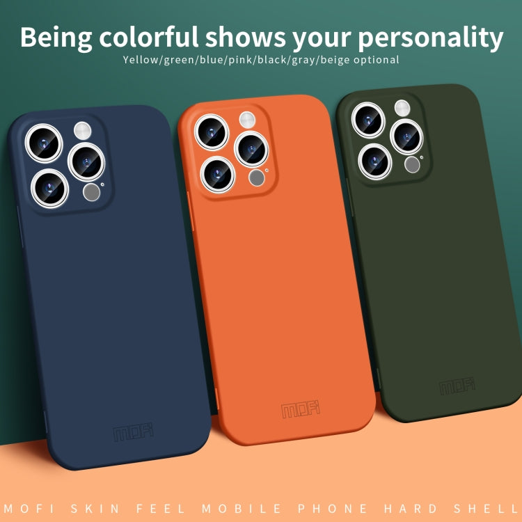 For iPhone 14 Pro Max MOFI Qin Series Skin Feel All-inclusive PC Phone Case(Gray) - iPhone 14 Pro Max Cases by MOFI | Online Shopping South Africa | PMC TechLife