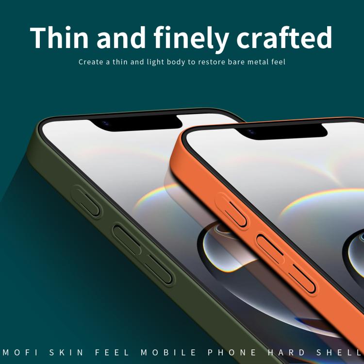 For iPhone 16e MOFI Qin Series Skin Feel All-inclusive PC Phone Case(Blue) - free shipping - PMc TechLife - Order now!