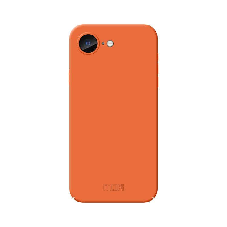 For iPhone 16e MOFI Qin Series Skin Feel All-inclusive PC Phone Case(Orange) - free shipping - PMc TechLife - Order now!
