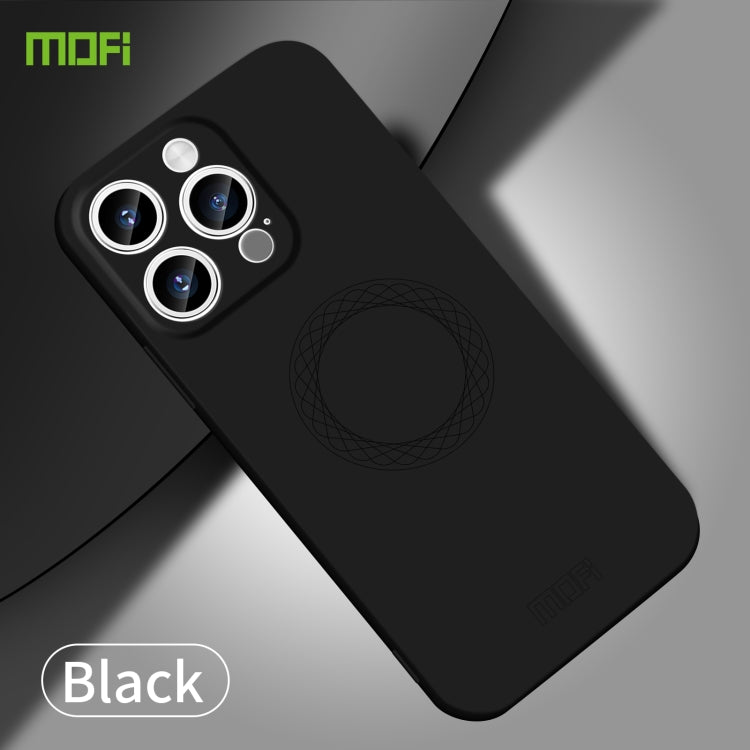 For iPhone 15 Pro Max MOFI Qin Series Skin Feel All-inclusive Silicone Phone Case(Blue) - free shipping - PMC TechLife - Order now!