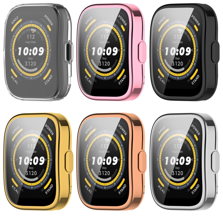 For Amazfit Bip 5 All-Inclusive TPU Protective Case(Black) - Watch Cases by PMC TechLife | Online Shopping South Africa | PMC TechLife