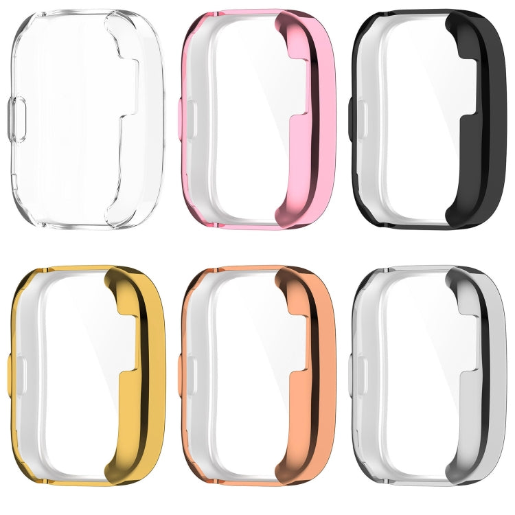 For Amazfit Bip 5 All-Inclusive TPU Protective Case(Black) - Watch Cases by PMC TechLife | Online Shopping South Africa | PMC TechLife