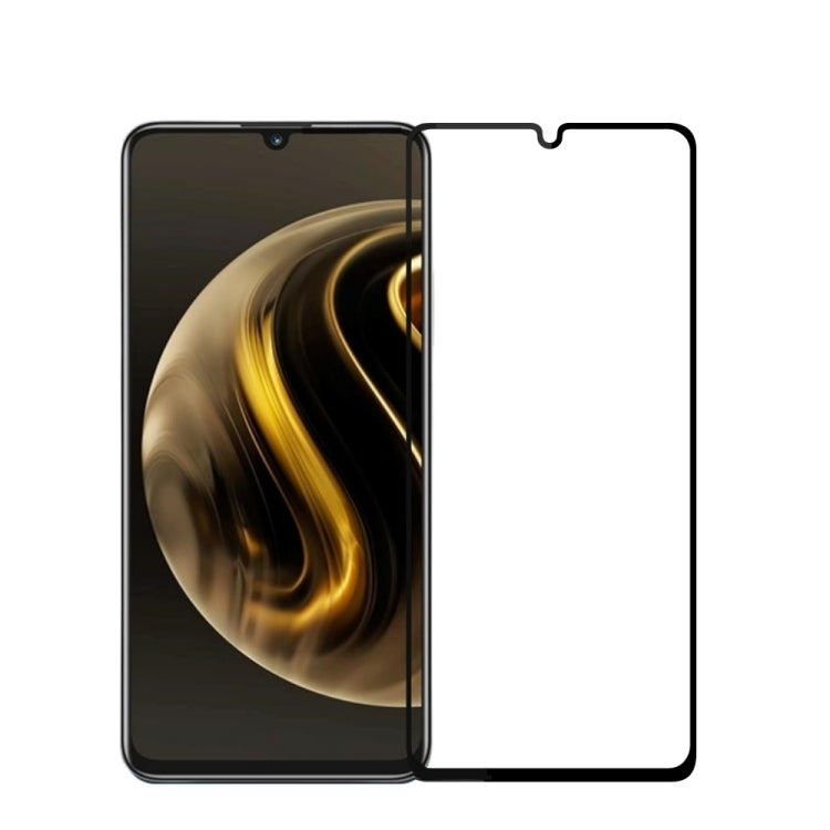 For Huawei Enjoy 70 MOFI 9H 2.5D Full Screen Tempered Glass Film(Black) - Huawei Tempered Glass by MOFI | Online Shopping South Africa | PMC TechLife
