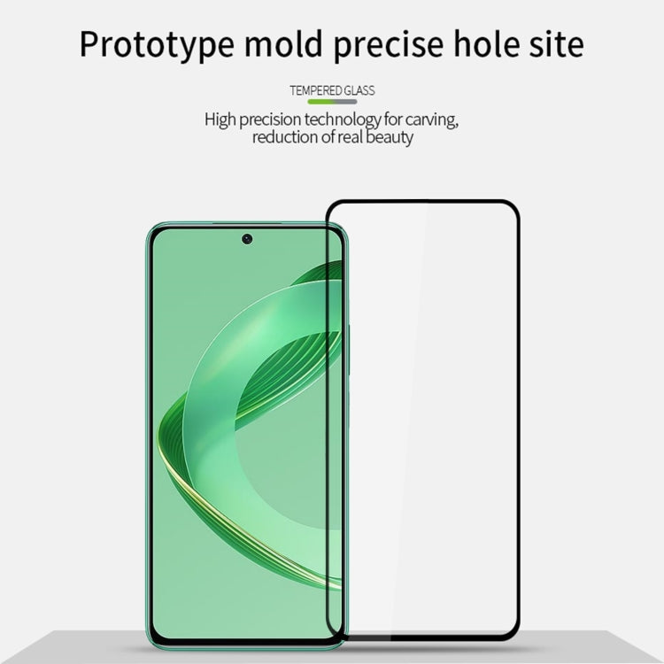 For Huawei nova 12 SE MOFI 9H 2.5D Full Screen Tempered Glass Film(Black) - Huawei Tempered Glass by MOFI | Online Shopping South Africa | PMC Jewellery