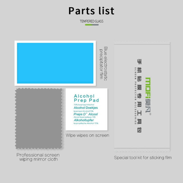 For Redmi Note 13 / Note 13 Pro MOFI 9H 3D Explosion-proof Tempered Glass Film(Black) - Note 13 Pro Tempered Glass by MOFI | Online Shopping South Africa | PMC TechLife