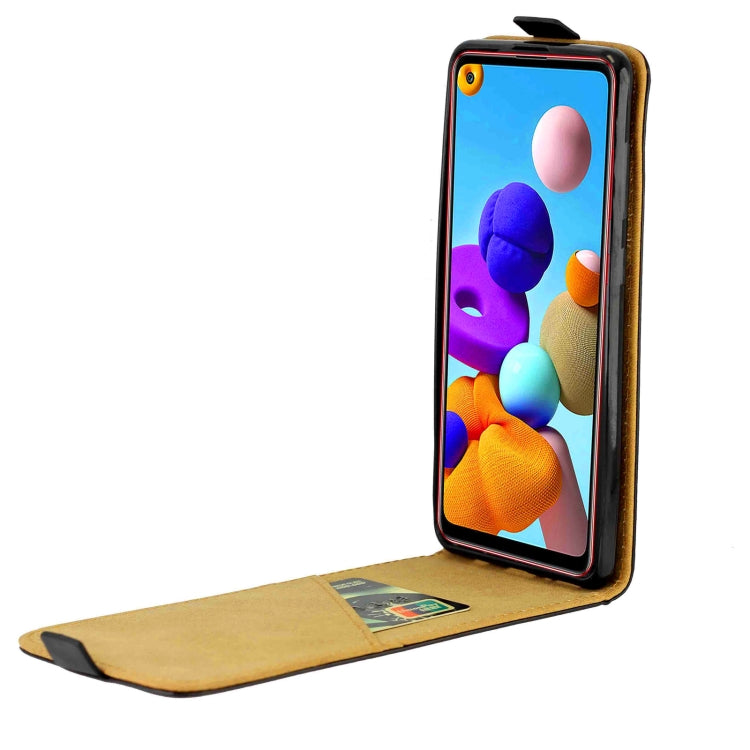 For iPhone 16 Pro Max Vertical Flip Leather Phone Case with Card Slot(Black) - free shipping - PMC Jewellery - Order now!