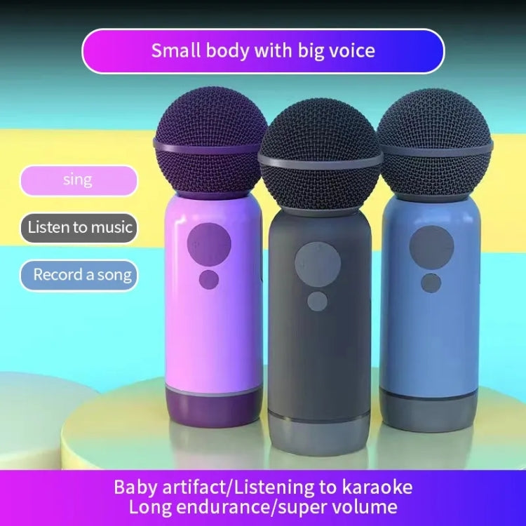 K1 Handheld Bluetooth Microphone Support Mobile Phone Connection(Purple) - Microphone by PMC TechLife | Online Shopping South Africa | PMC TechLife | Buy Now Pay Later Mobicred