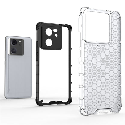 For Xiaomi 13T Shockproof Honeycomb Phone Case(White) - Xiaomi Cases by PMC Jewellery | Online Shopping South Africa | PMC Jewellery | Buy Now Pay Later Mobicred