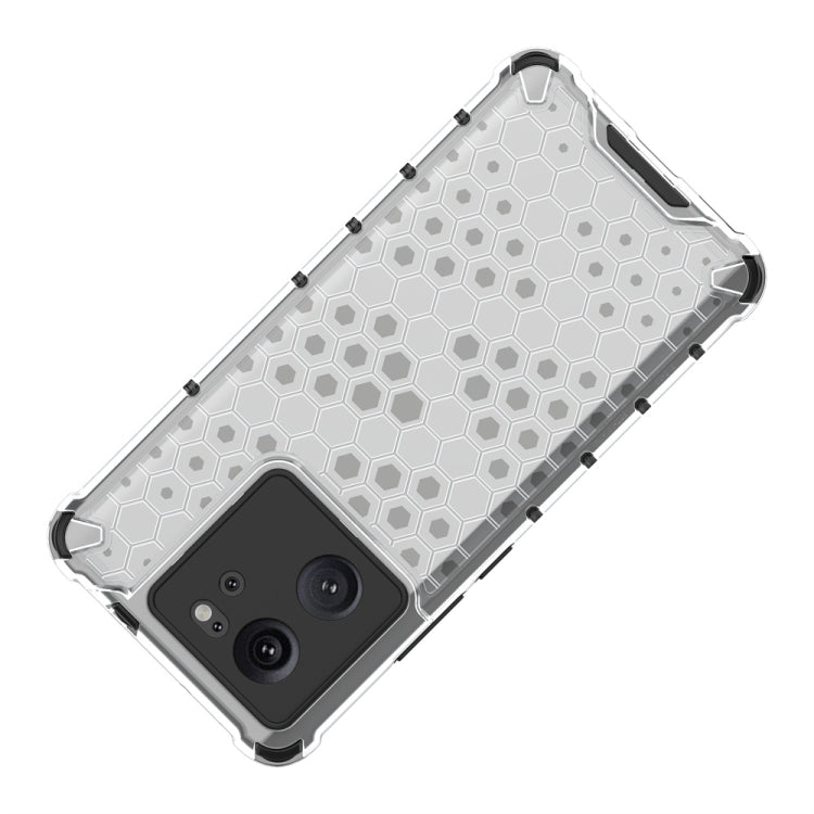 For Xiaomi 13T Shockproof Honeycomb Phone Case(Blue) - Xiaomi Cases by PMC TechLife | Online Shopping South Africa | PMC TechLife | Buy Now Pay Later Mobicred