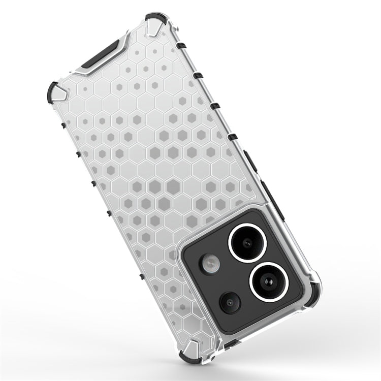 For Redmi Note 13 Pro 5G Shockproof Honeycomb Phone Case(Blue) - free shipping - PMC TechLife - Order now!