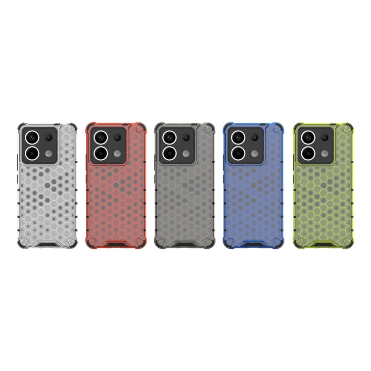 For Redmi Note 13 Pro 5G Shockproof Honeycomb Phone Case(Blue) - free shipping - PMC TechLife - Order now!