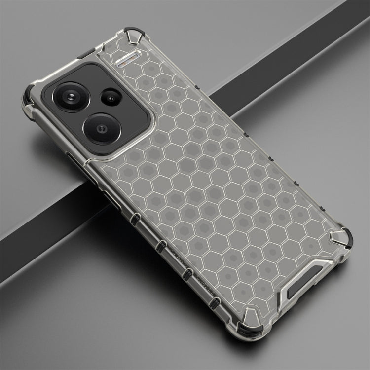 For Redmi Note 13 Pro+ Shockproof Honeycomb Phone Case(Black) - Note 13 Pro+ Cases by PMC TechLife | Online Shopping South Africa | PMC TechLife | Buy Now Pay Later Mobicred