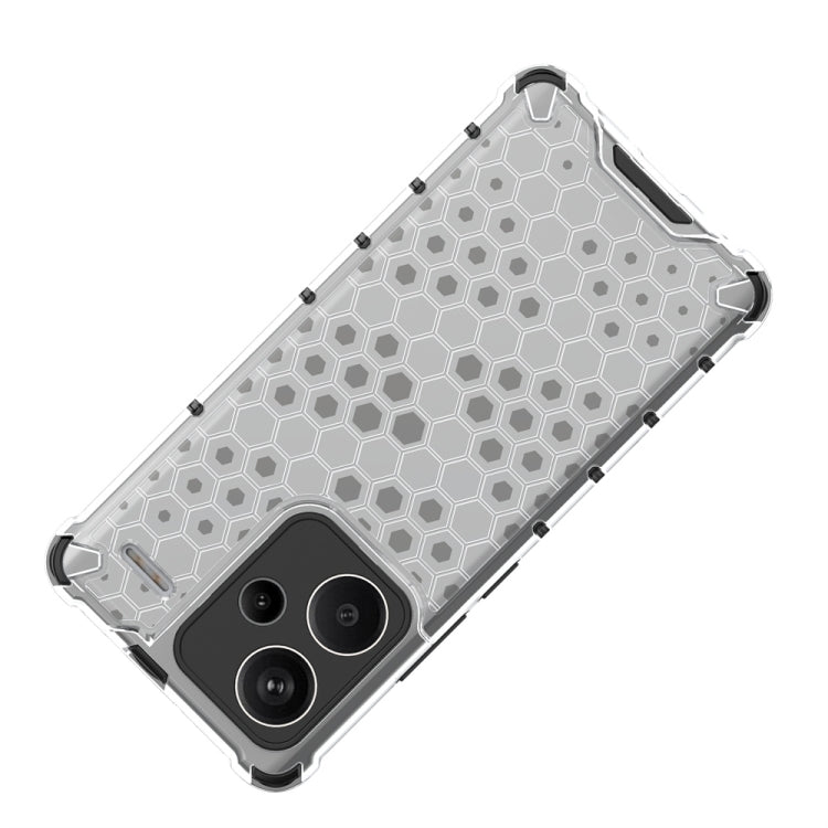For Redmi Note 13 Pro+ Shockproof Honeycomb Phone Case(Black) - Note 13 Pro+ Cases by PMC TechLife | Online Shopping South Africa | PMC TechLife | Buy Now Pay Later Mobicred