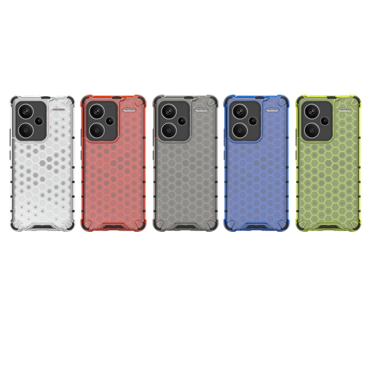 For Redmi Note 13 Pro+ Shockproof Honeycomb Phone Case(Black) - Note 13 Pro+ Cases by PMC TechLife | Online Shopping South Africa | PMC TechLife | Buy Now Pay Later Mobicred