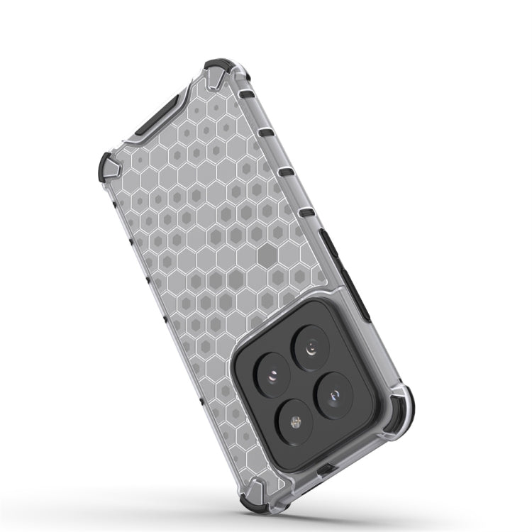 For Xiaomi 14 Pro Shockproof Honeycomb Phone Case(Green) - 14 Pro Cases by PMC TechLife | Online Shopping South Africa | PMC TechLife