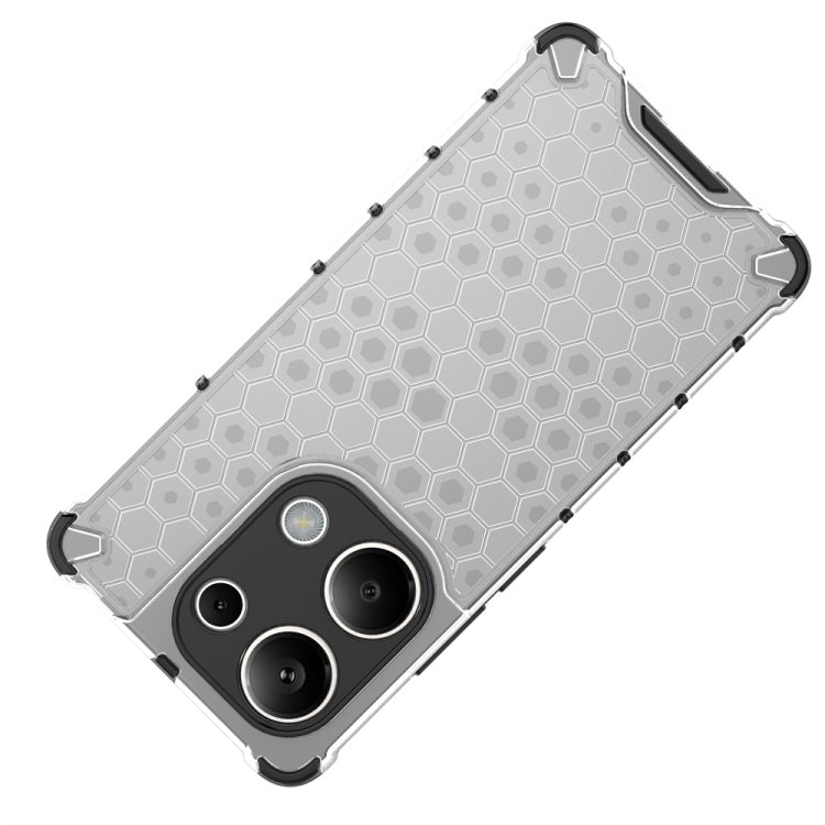 For Redmi Note 13 Pro 4G Shockproof Honeycomb Phone Case(Black) - Note 13 Pro Cases by PMC TechLife | Online Shopping South Africa | PMC TechLife | Buy Now Pay Later Mobicred
