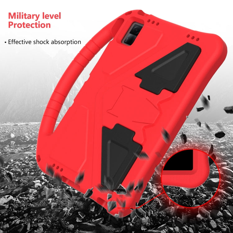 For Lenovo Tab M10 5G 2023 EVA Shockproof Tablet Case with Holder(Red) - free shipping - PMC TechLife - Order now!