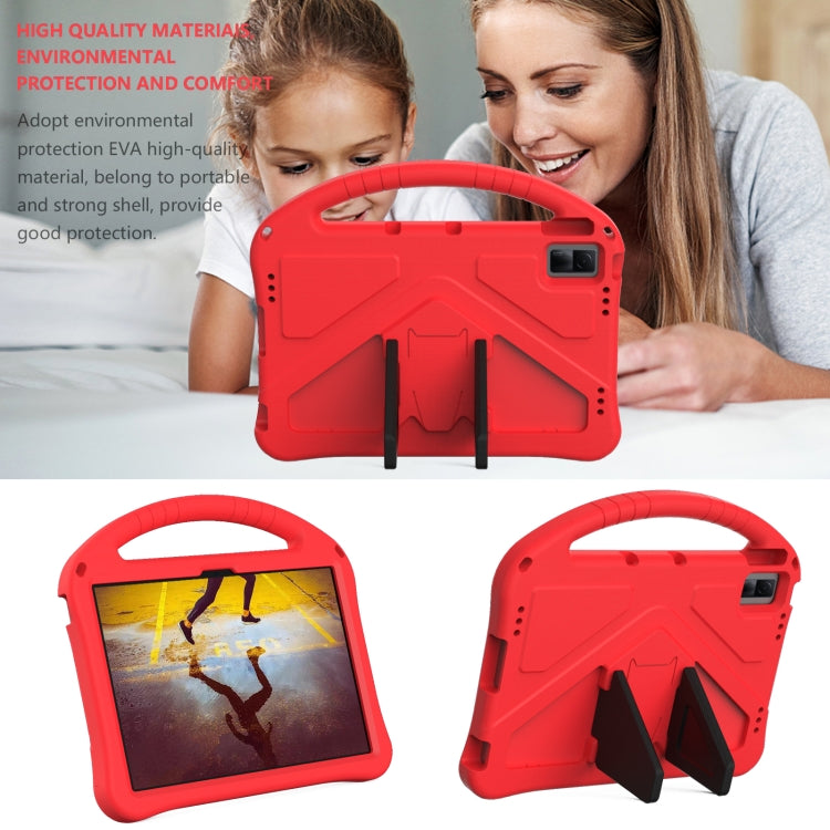 For Lenovo Tab M10 5G 2023 EVA Shockproof Tablet Case with Holder(Red) - free shipping - PMC TechLife - Order now!
