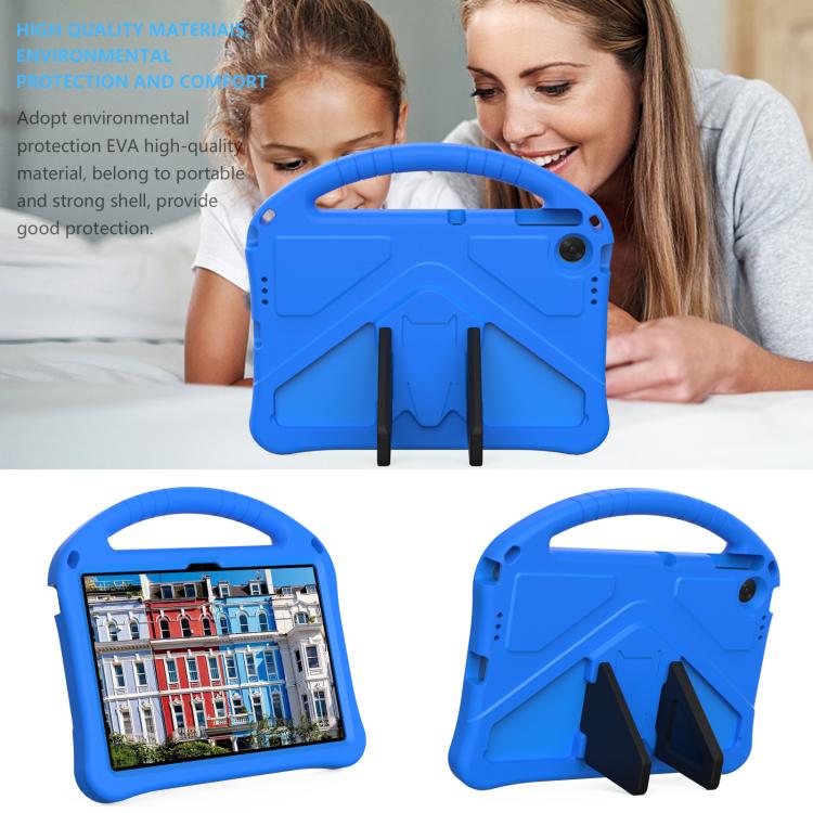 For Lenovo Tab TB-311 / WIFI 10.1 2025 EVA Shockproof Tablet Case with Holder(Blue) - Lenovo by PMC TechLife | Online Shopping South Africa | PMC TechLife | Buy Now Pay Later Mobicred