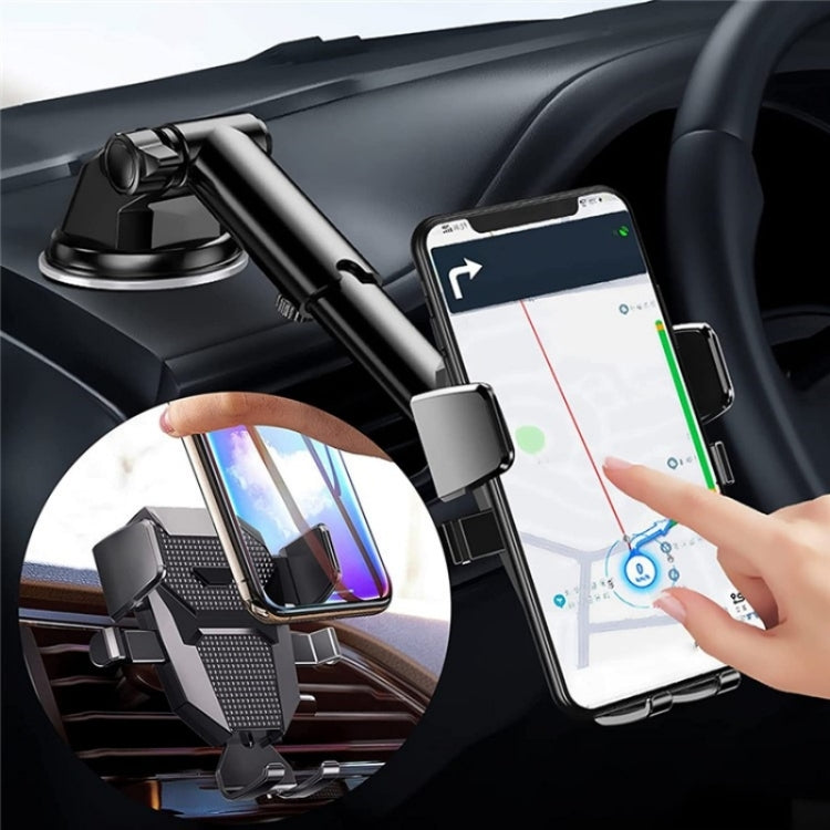 D-281+105+K5 Dashboard Cell Phone Mount Car Air Vent Bracket Car Phone Holder Suction Cup - Car Holders by PMC Jewellery | Online Shopping South Africa | PMC Jewellery | Buy Now Pay Later Mobicred