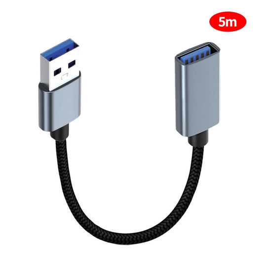 JUNSUNMAY 2A USB 3.0 Male to Female Extension Cord High Speed Charging Data Cable, Length:5m - USB Cable by JUNSUNMAY | Online Shopping South Africa | PMC Jewellery | Buy Now Pay Later Mobicred