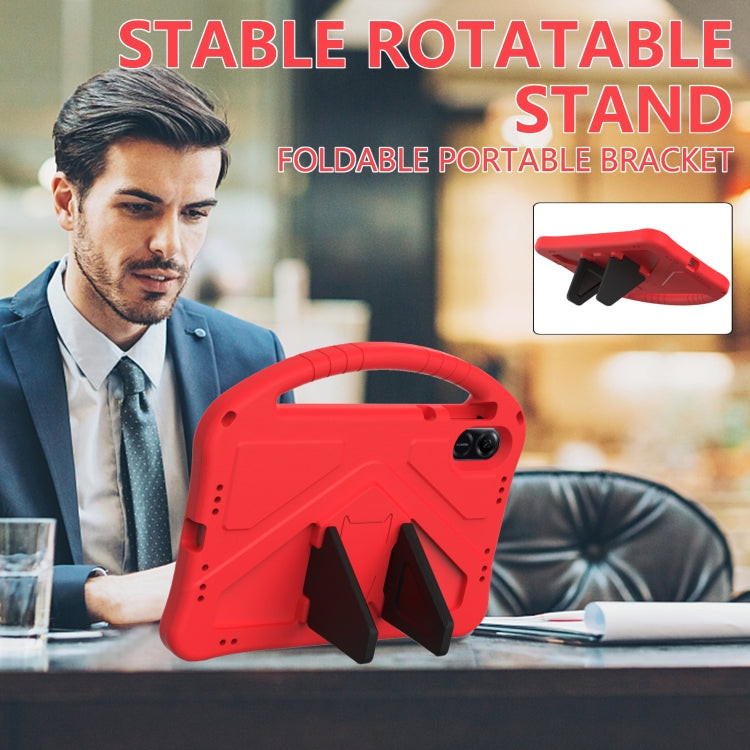 For Honor Pad X9 EVA Shockproof Tablet Case with Holder(Red) - Honor by PMC TechLife | Online Shopping South Africa | PMC TechLife | Buy Now Pay Later Mobicred