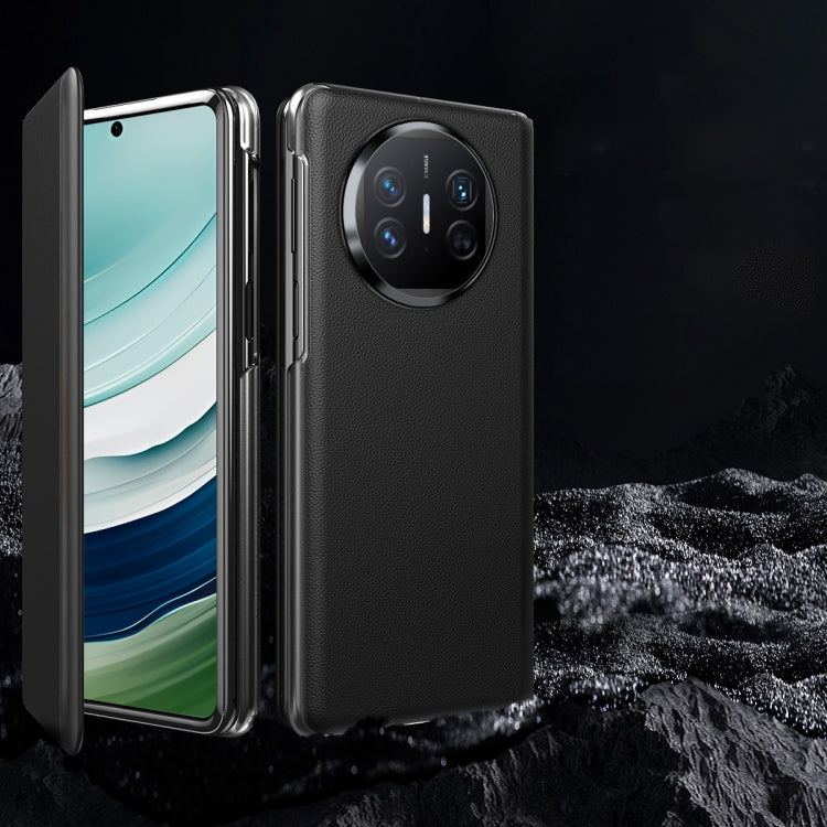 For Huawei Mate X5 Side Window All-inclusive Shockproof Phone Case(Blue) - Huawei Cases by PMC TechLife | Online Shopping South Africa | PMC TechLife | Buy Now Pay Later Mobicred