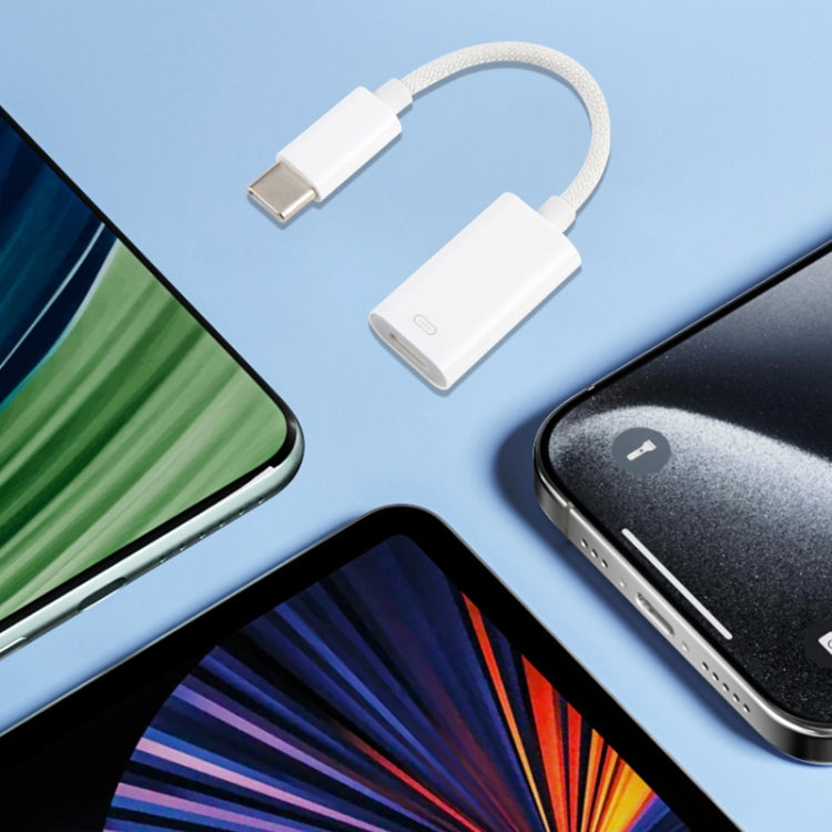 DS-TC-IP15 iOS 8 Pin Cable Female to USB-C / Type-C Male Adapter - Converter & Adapter by PMC TechLife | Online Shopping South Africa | PMC TechLife