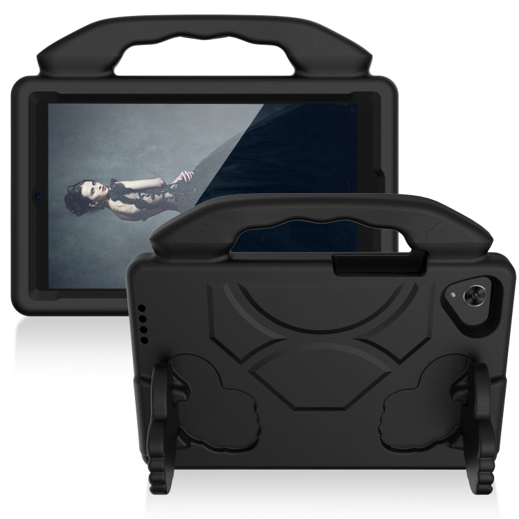 For Samsung Galaxy Tab A9 X110 Thumb Bracket EVA Shockproof Tablet Case(Black) - Galaxy Tab A9 by PMC TechLife | Online Shopping South Africa | PMC TechLife