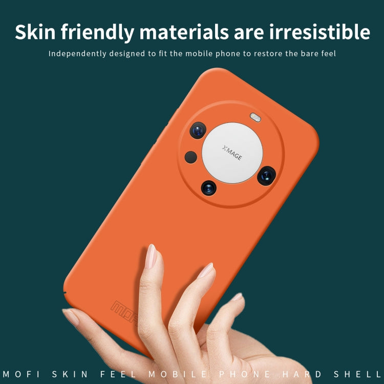 For Huawei Mate 60 MOFI Qin Series Skin Feel All-inclusive PC Phone Case(Beige) - Huawei Cases by MOFI | Online Shopping South Africa | PMC TechLife