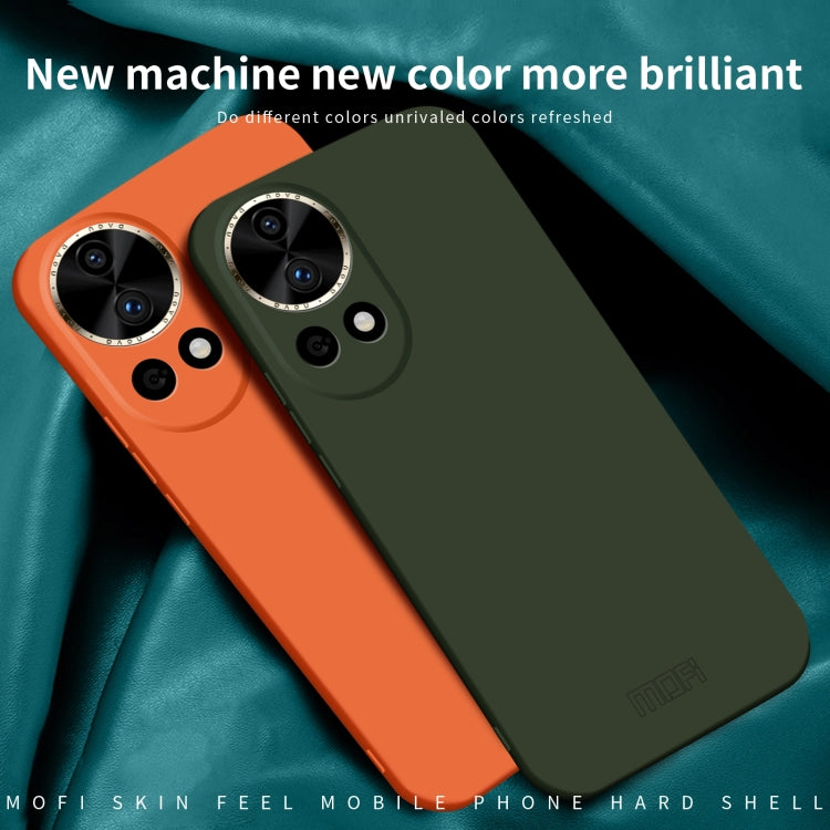 For Huawei nova 12 MOFI Qin Series Skin Feel All-inclusive PC Phone Case(Blue) - Huawei Cases by MOFI | Online Shopping South Africa | PMC TechLife | Buy Now Pay Later Mobicred