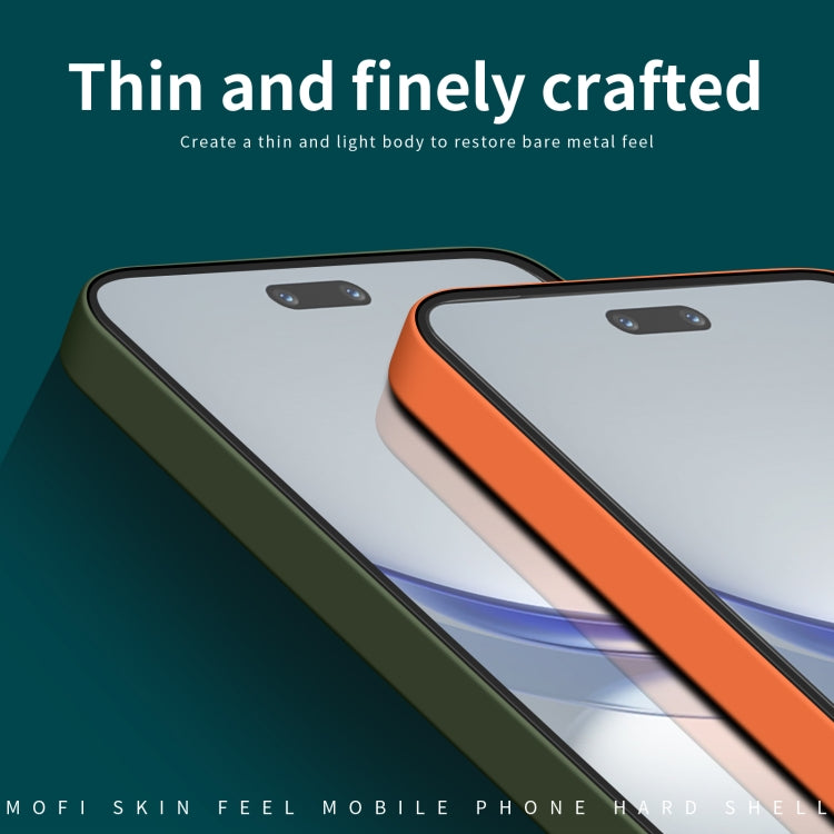 For Huawei nova 12 MOFI Qin Series Skin Feel All-inclusive PC Phone Case(Blue) - Huawei Cases by MOFI | Online Shopping South Africa | PMC TechLife | Buy Now Pay Later Mobicred