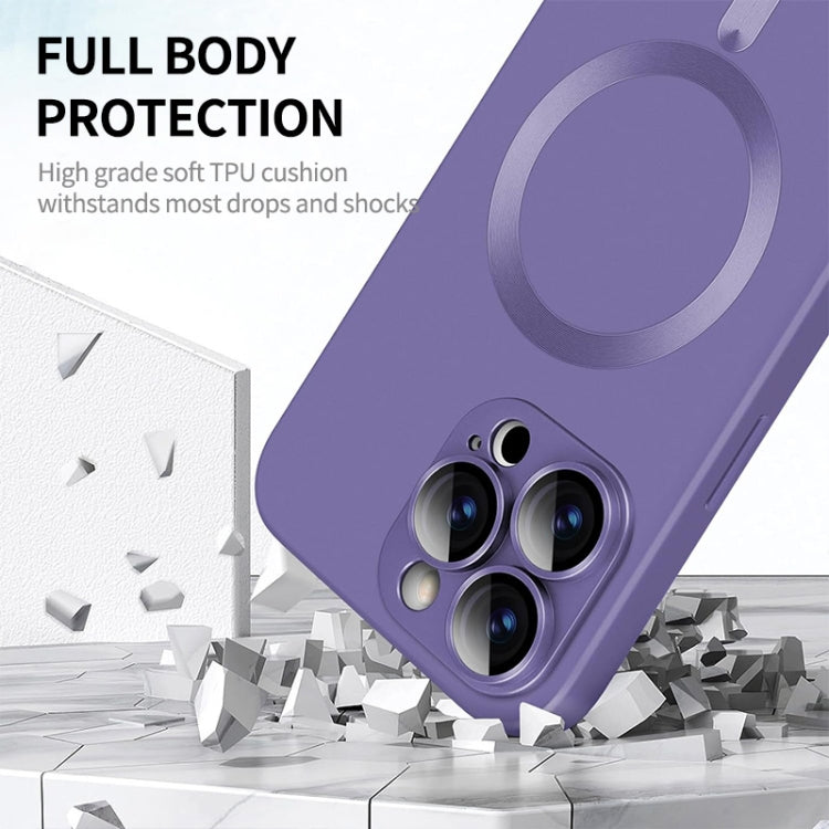 For iPhone 16 Plus ENKAY MagSafe Matte TPU Phone Case with Lens Film(Dark Grey) - iPhone 16 Plus Cases by ENKAY | Online Shopping South Africa | PMC TechLife | Buy Now Pay Later Mobicred