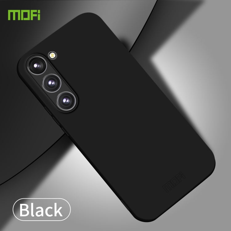 For Samsung Galaxy S23+ 5G MOFI Qin Series Skin Feel All-inclusive PC Phone Case(Black) - Galaxy Phone Cases by MOFI | Online Shopping South Africa | PMC Jewellery