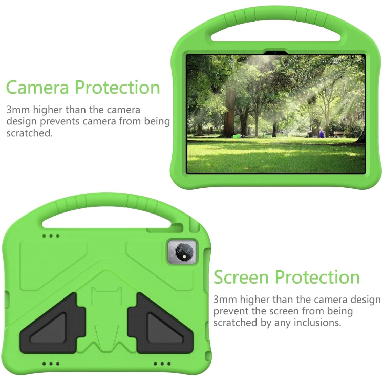 For Teclast M40 Pro 2023 EVA Shockproof Tablet Case with Holder(Green) - Teclast by PMC TechLife | Online Shopping South Africa | PMC TechLife | Buy Now Pay Later Mobicred