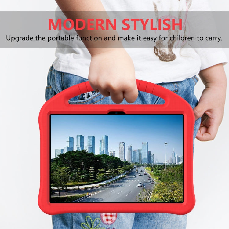 For Teclast M40 SE 2022 EVA Shockproof Tablet Case with Holder(Red) - Teclast by PMC TechLife | Online Shopping South Africa | PMC TechLife | Buy Now Pay Later Mobicred