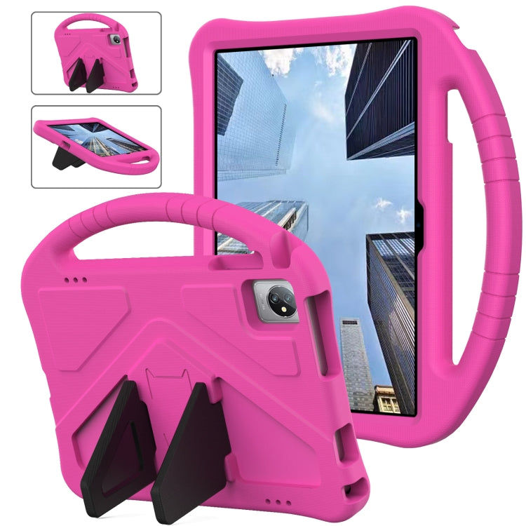 For Teclast M40 SE 2022 EVA Shockproof Tablet Case with Holder(Rose Red) - Teclast by PMC TechLife | Online Shopping South Africa | PMC TechLife | Buy Now Pay Later Mobicred