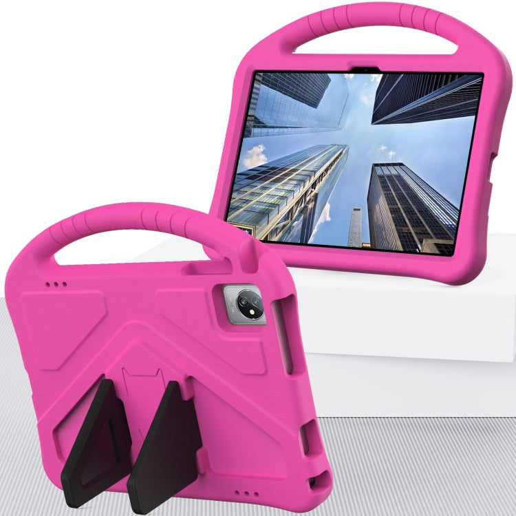 For Teclast M40 SE 2022 EVA Shockproof Tablet Case with Holder(Rose Red) - Teclast by PMC TechLife | Online Shopping South Africa | PMC TechLife | Buy Now Pay Later Mobicred