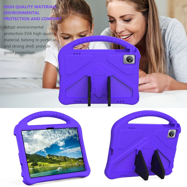 For Teclast P40HD 2022 / P40S 2023 EVA Shockproof Tablet Case with Holder(Purple) - Teclast by PMC TechLife | Online Shopping South Africa | PMC TechLife | Buy Now Pay Later Mobicred